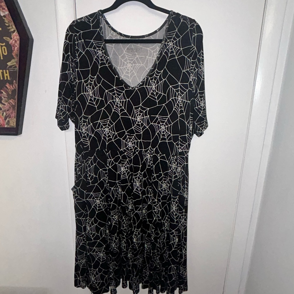 Torrid Supersoft Mini Skater Dress